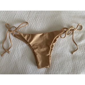 Mikoh Venice tie side string bikini bottoms medium